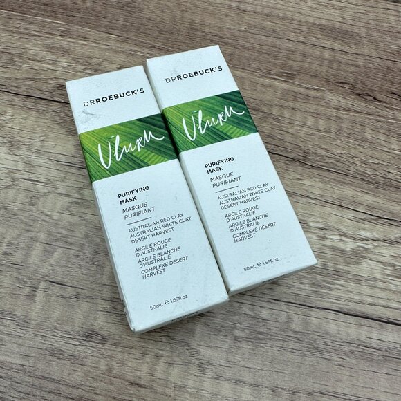 Lot Of 2 Dr Roebucks Uluru Purifying Mask 1.69 Fl. Oz/50ml - Picture 9 of 9